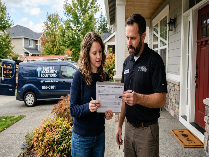 Residential lockout service - deadbolt picking technique